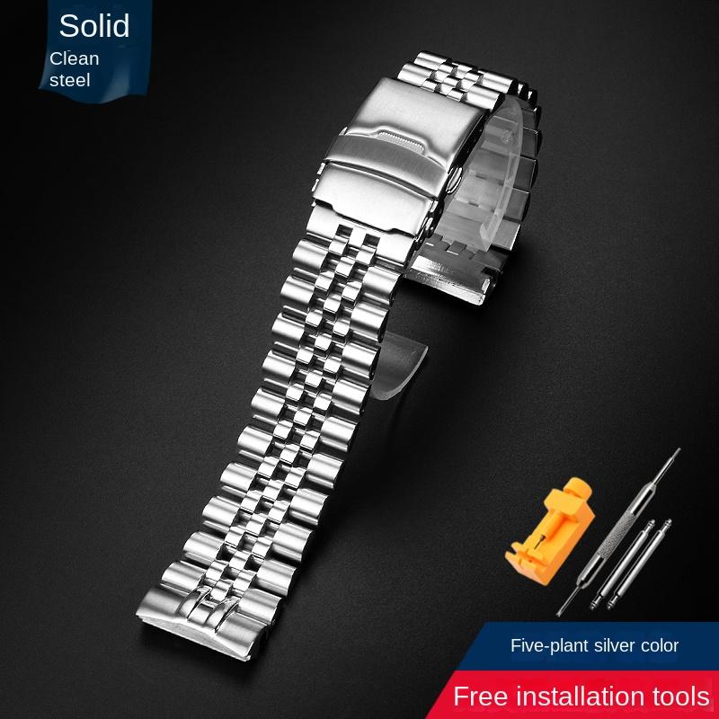 

Для Seiko PROSPEX с перламутром SRPA21J1/SRPE99K1 srp777 srpc25 773 ремешок Цельностальной ремешок для часов браслет предохранительная застежка Браслет 22 мм 22mm