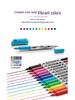 Lion 685 Strange Double-Ended Oil-Based Marker – Waterproof, Quick-Dry, Fade-Resistant, Fine Tip for Student Drawing