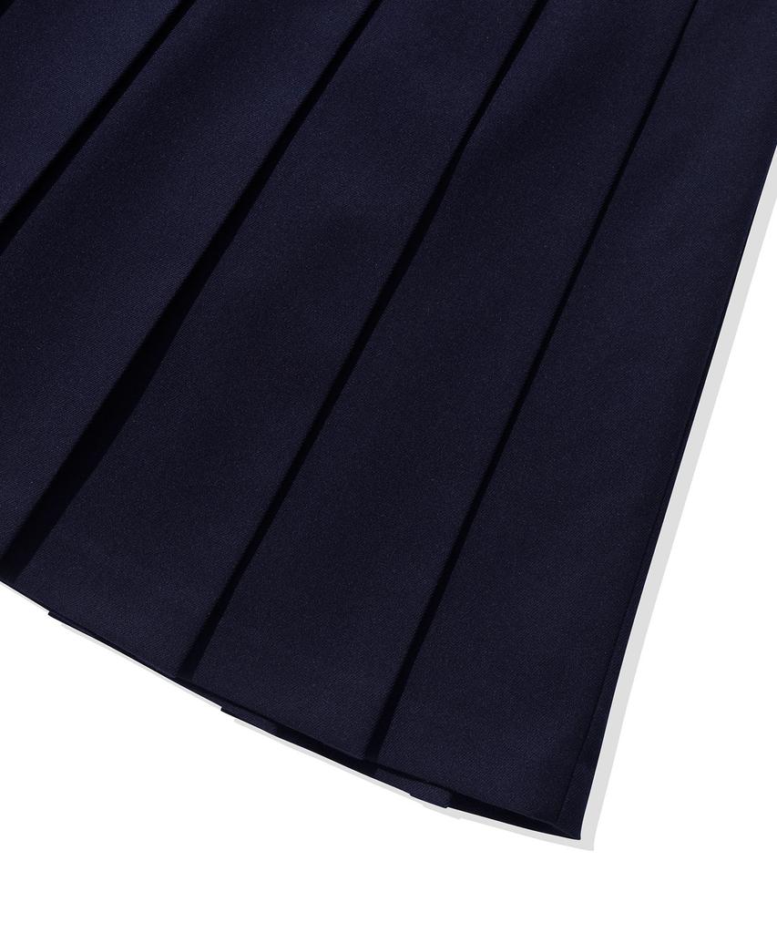 CGP (Women) Pleated Skirt_Dark Navy