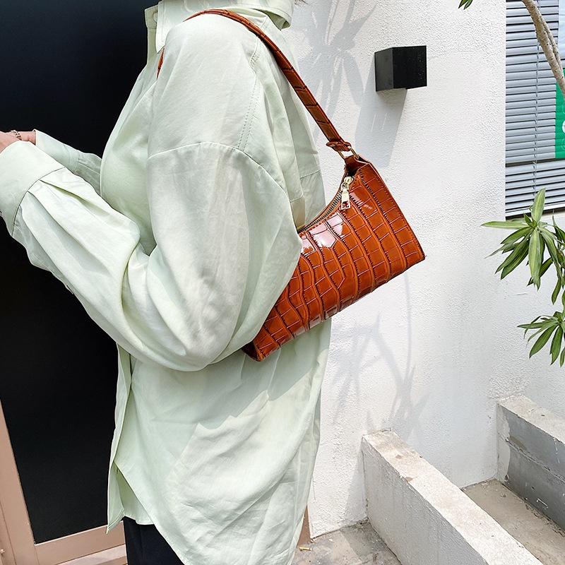 Street Style Pu Material Small Square Bag Available In Multiple Colors