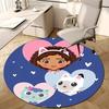 1pc Gaby's Bubble House4 Design Printed Area Round Carpet for Bedroom Living Room Home Decor Rugs Mat Non Slip Mat Rug for Bedside