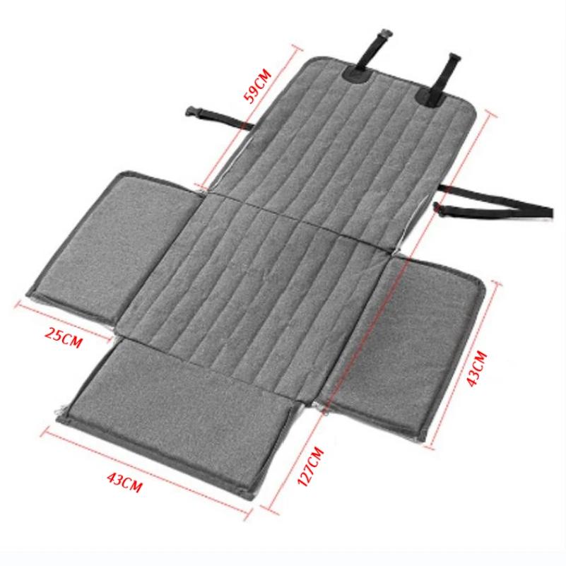 Pet Dog Carrier pokrowiec na siedzenie samochodowe Carry Cat Puppy Bag Car Travel Składany hamak Wodoodporny kosz dla psów Pet Carriers