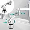 Rotary Faucet Extender ABS Faucet Mechanical Arm Aerator Sink Extension Water Filter