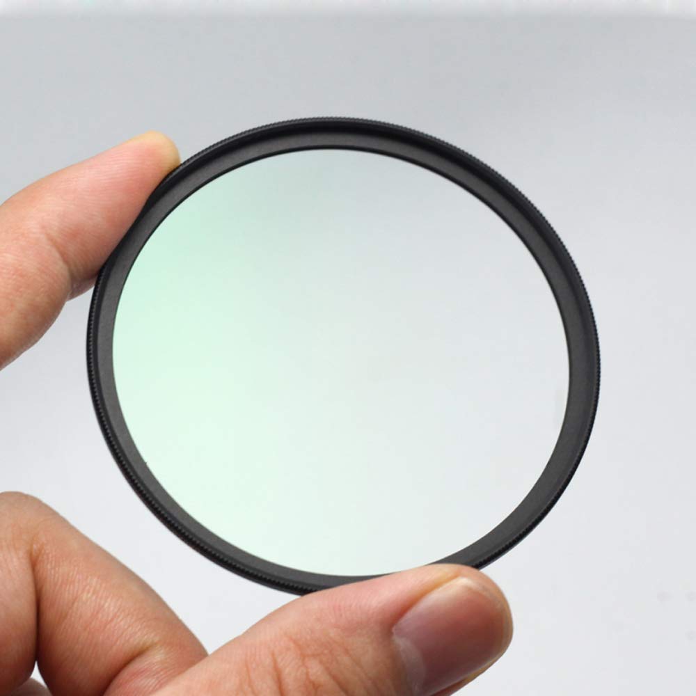 Junder 55mm Lens MC UV Lens Protection Thin Compatible with All Manufacturers Filter, Filter, Multi-Layered, Frame, Water-Repellent, Anti-Fouling,