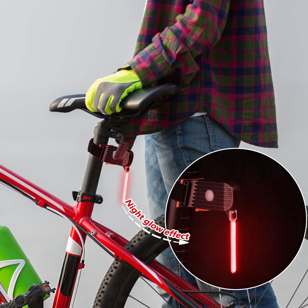 Night Riding Tail Light Water Light Night Riding Safety Mountain Bike High Brightness Light