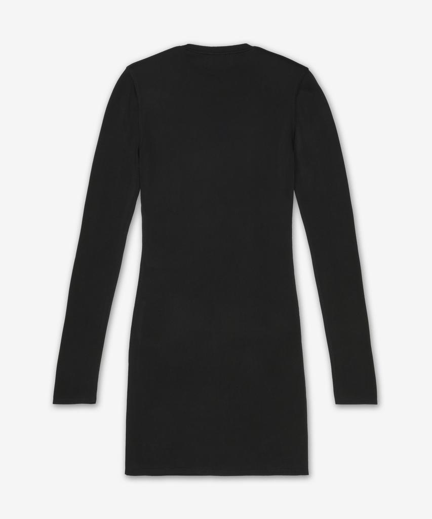 Saint Laurent Knit Mini Dress - Black / 823590Y76Xl1000