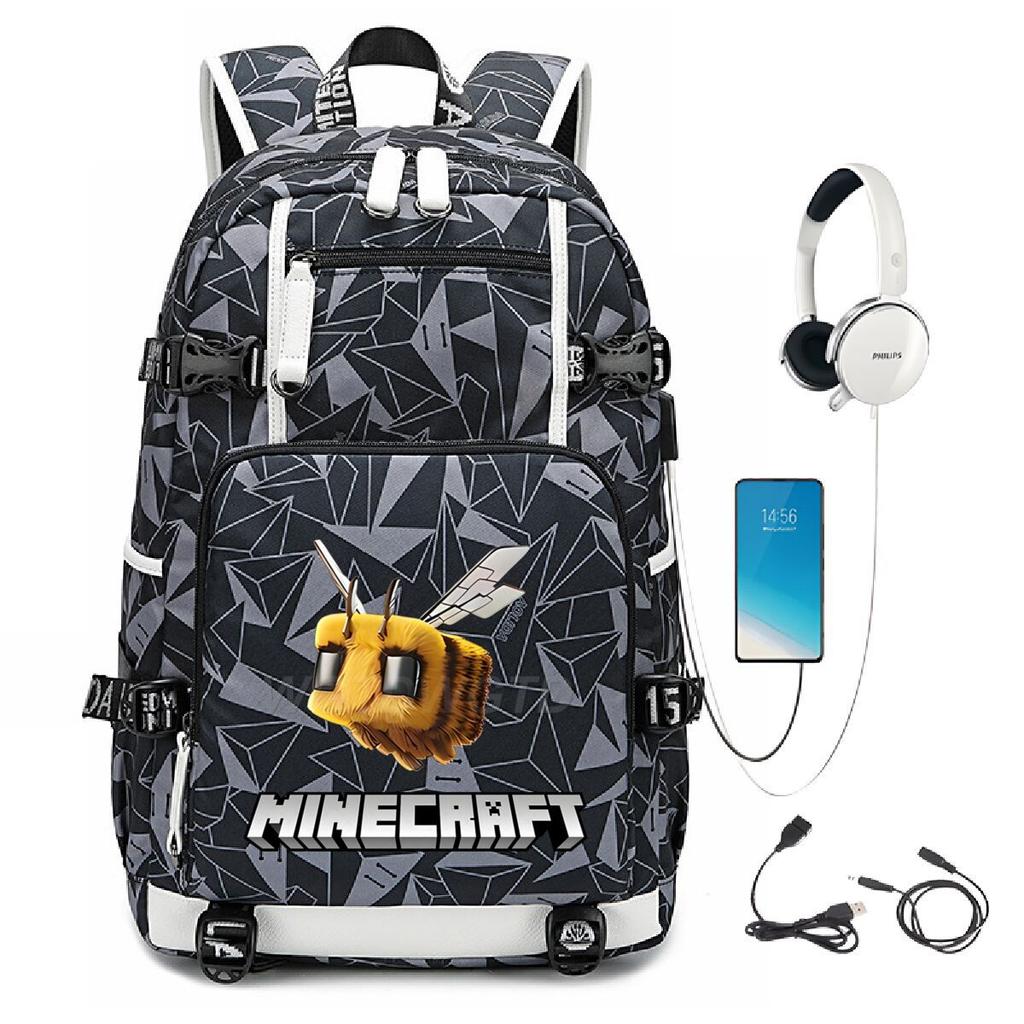 Game Merchandise Outdoor Travel Bag Large Capacity Usb Backpack