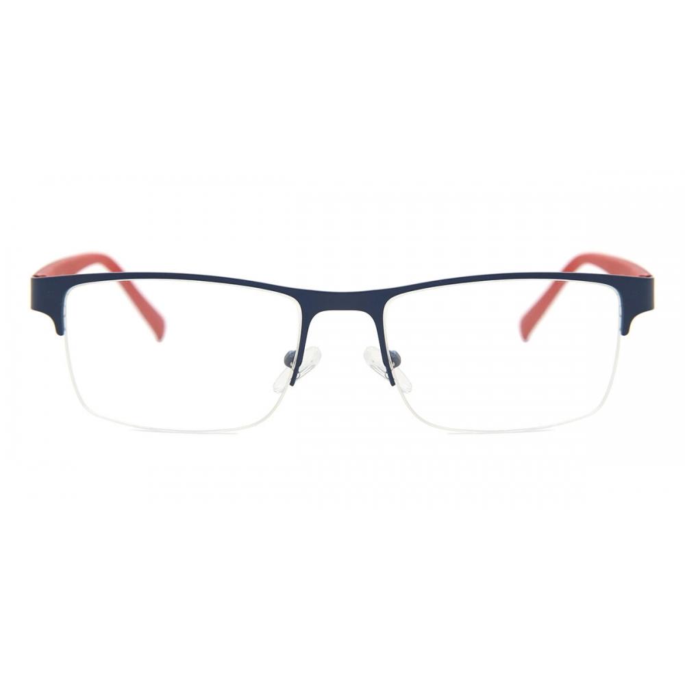

Smartbuy Collection Full Rim Square Blue Hunter Asian Fit Women Eyeglasses 601d Blue/54-18-140