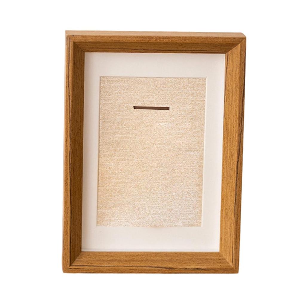 Medal Display Case with Clear Window Wooden for Gymnastics Football Runners