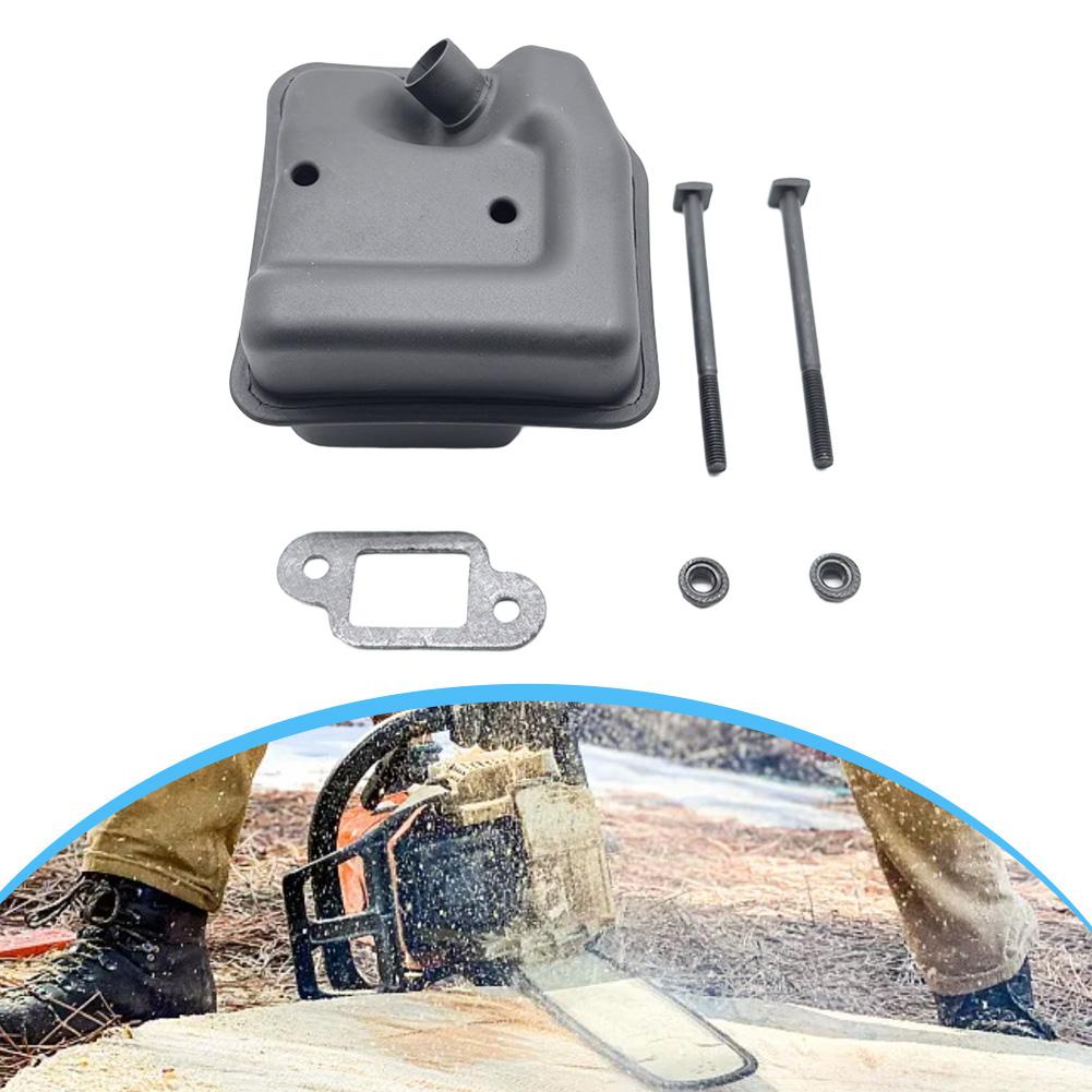 Chainsaw Exhaust Muffler Kit Compatible with MS210 MS230 MS250 021 023 025 Models OEM 11231400606 1123 148 1201