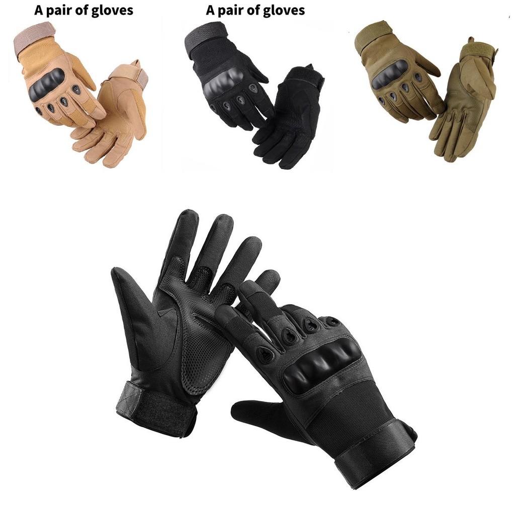 Mens Sports Half Finger Full Finger Tactical Gloves With Breathable Nylon For Bike Riding