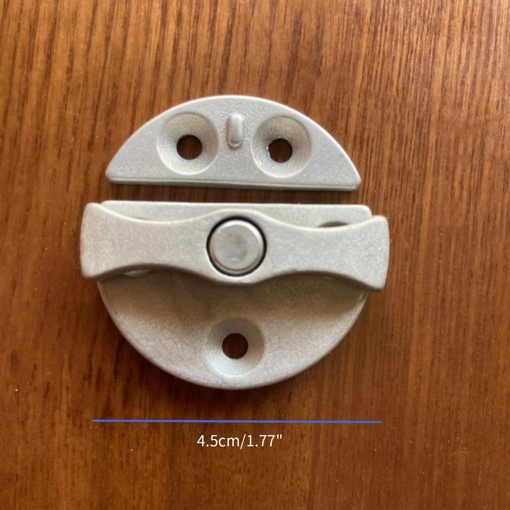 Marine Boat Door Catch Latch Stainless Steel Door Latch Round 45mm Twist Lock for Boat and External Cabinet
