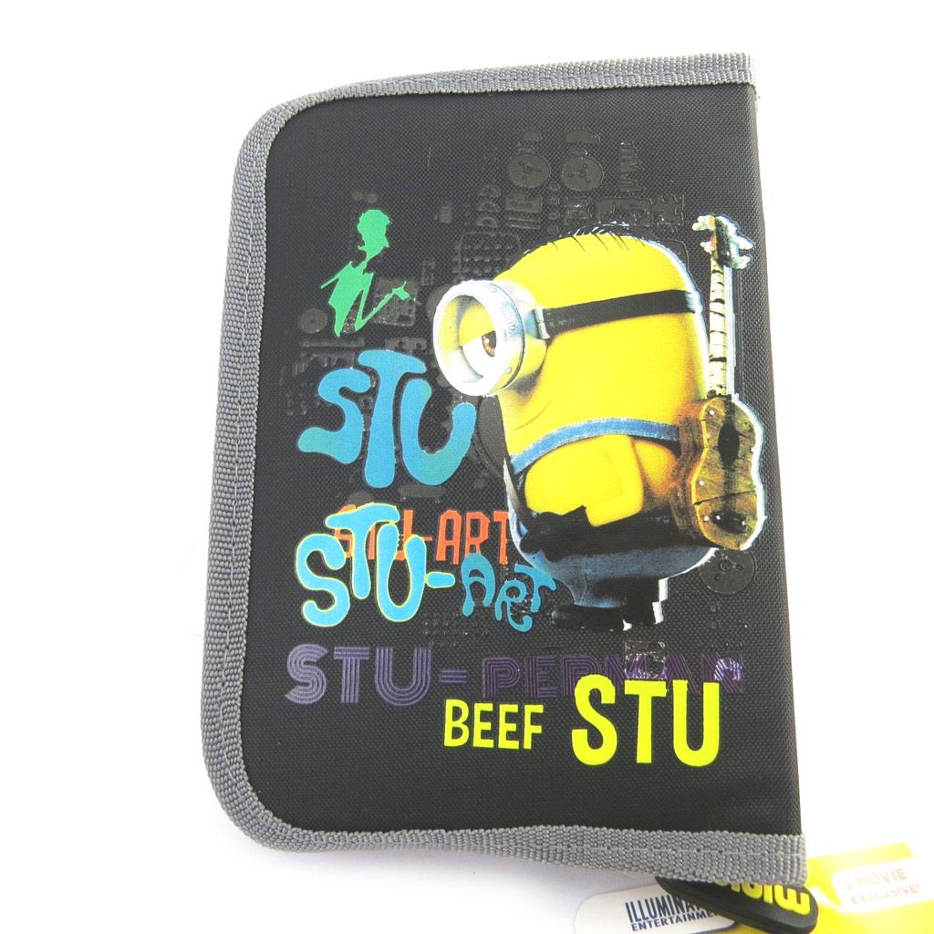 MINIONS [M8375] - 'Minions' siyah boyama çantası (20x14x3 cm)