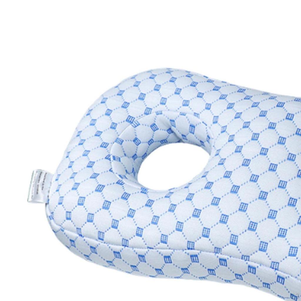 Ear Hole Protector with 2 Holes, Soft Support Pillow for Earplugs, Relaxation, Sleeping, Piercings
