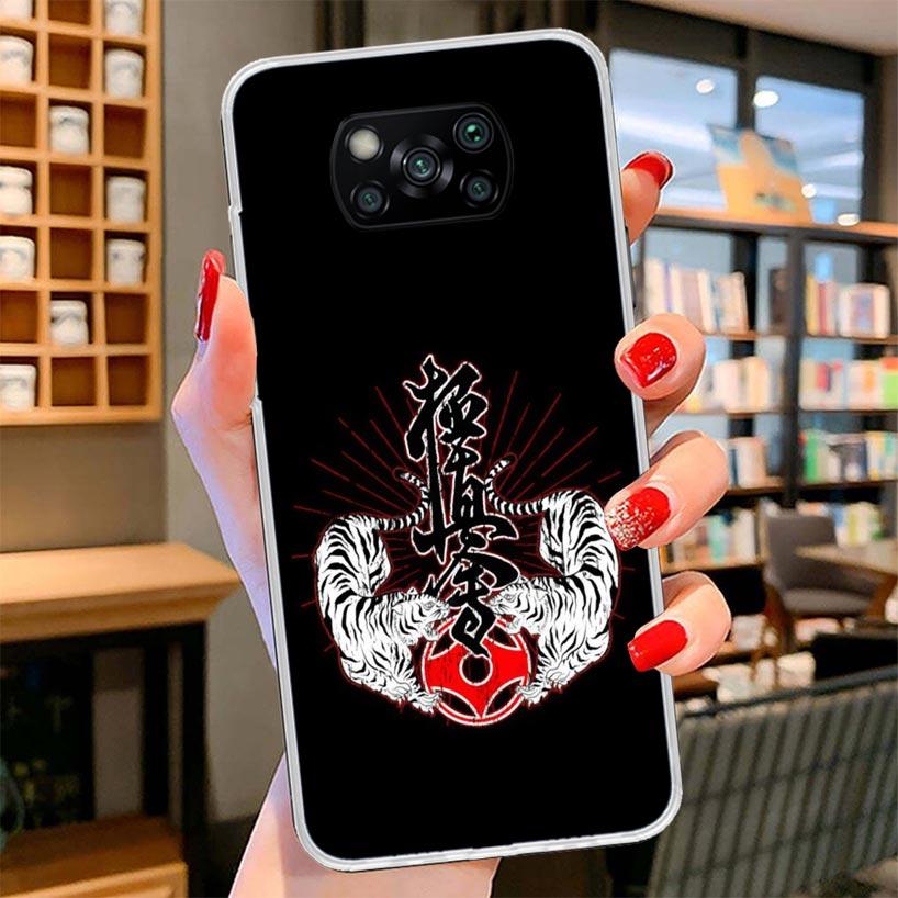 Oyama Kyokushin Karate Cover Phone Case For Xiaomi Poco F7 Ultra X7 X6 X5 Pro M7 Redmi 15C 15 13C 13 12C 12 10C 10 9A 9C 9T 9 Sh