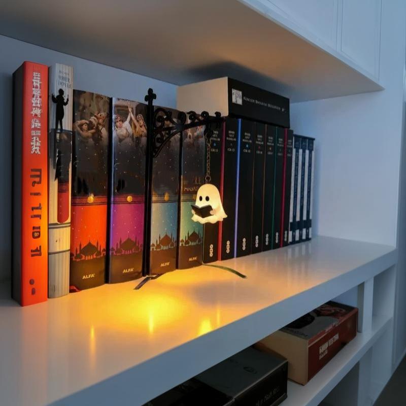 Atmosphere Lamp Vintage Bookshelf Lantern Light White Warm White Bookshelf Ghost Light Bookshelf Lamp Christmas