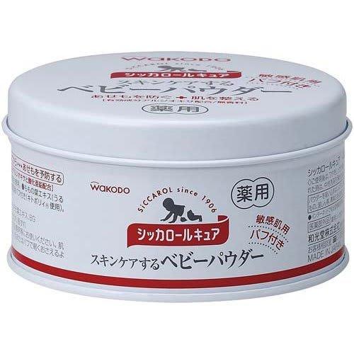

Wakodo Baby Powder, Siccarol Cure, 3 pieces