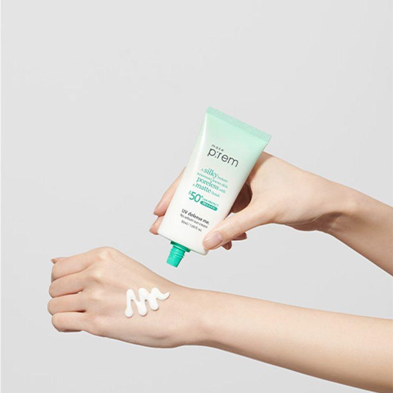 [make P:rem] UV Defense Me No Sebum Sun Cream 50ml