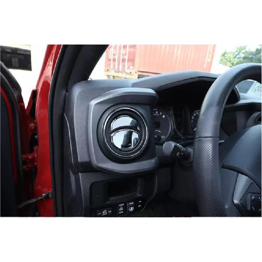 For Toyota Tacoma 2016- Car Dashboard Air Vent Cover Trim ABS Chrome 8pcs