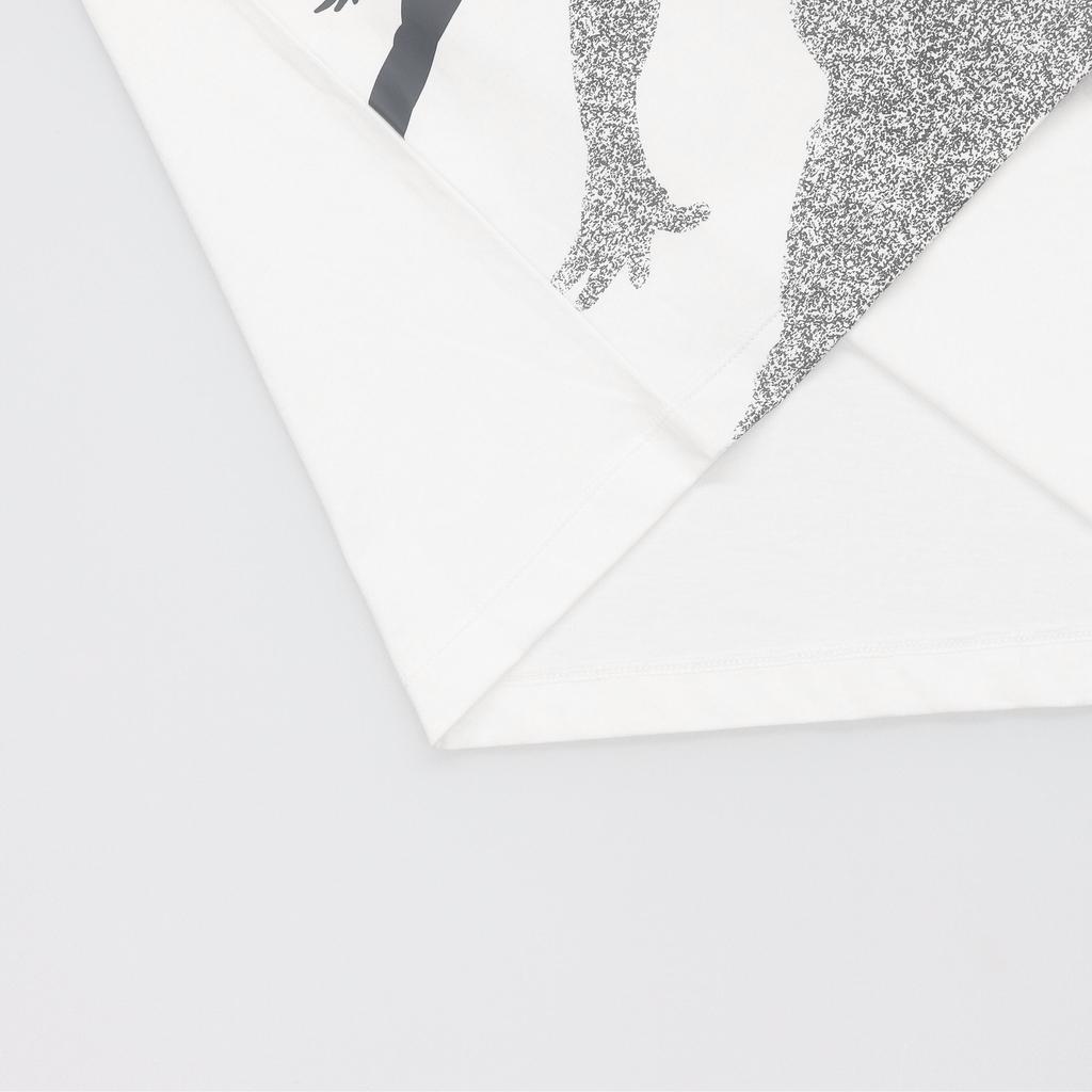 Jordan T-Shirt mit Grafikdruck, Rundhalsausschnitt, kurze Ärmel, Herren-Tops, Weiß FN6026-100