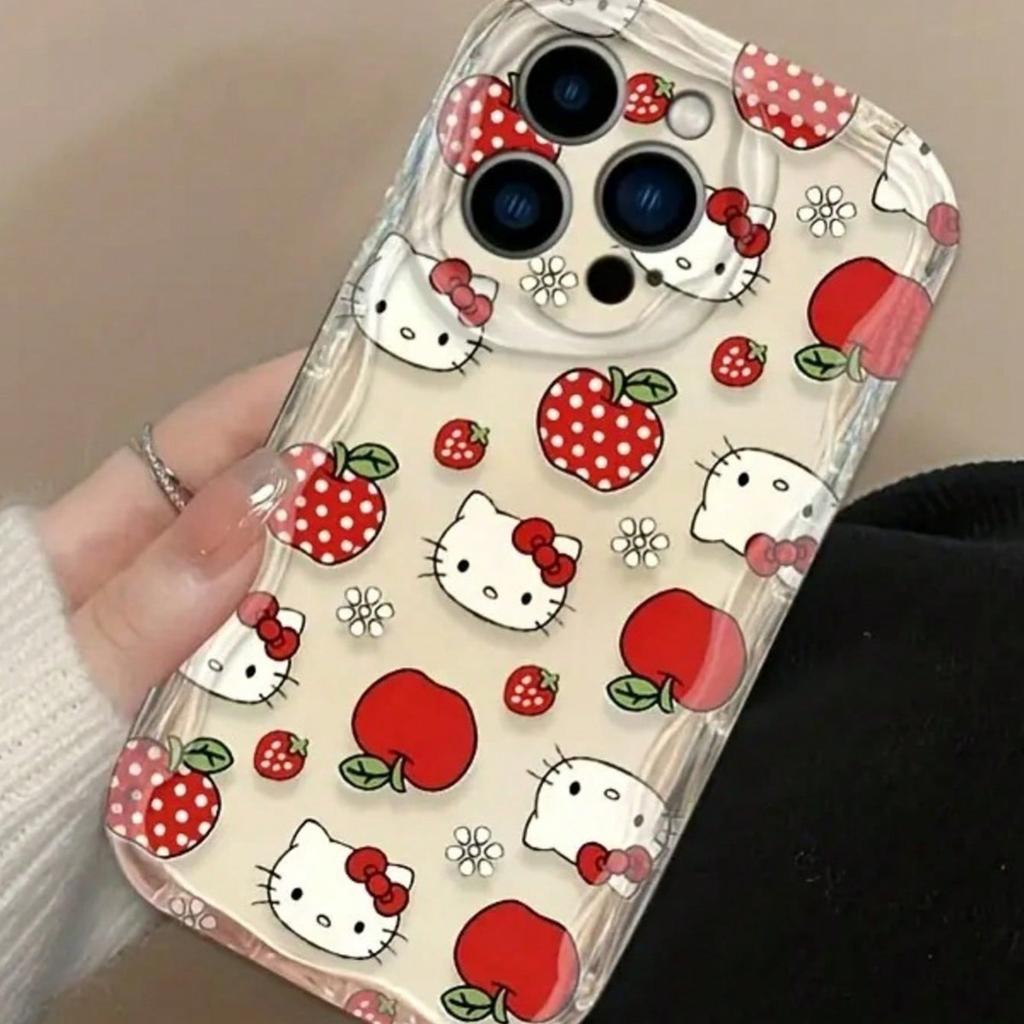 INS Kawaii Hello Kitty Casing For Xiaomi Redmi 15C 15 Note 15 Pro 14C 13C Note 14 13 12 Pro Plus A7 Pro 5G Trendy Phone Case