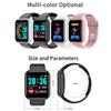 Y68 Smart Watch Heart Rate Monitor Smartwatch Blood Pressure Fitness Watch Compatible For Android Iso Phones