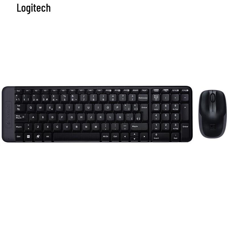 

Logitech MK220 Wireless Keyboard and Mouse Combo