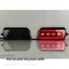 2005-10 Jeep Cherokee/Dodge Journey Achter LED Achterlicht & Remlicht Assemblage