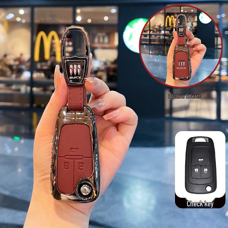 Folding Metal Key Case for Buick Excelle, Yue Lang 10-20 models