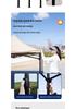 Retractable Outdoor Sunshade Canopy: Four-Legged, Rainproof, Foldable Tent for Market Stalls