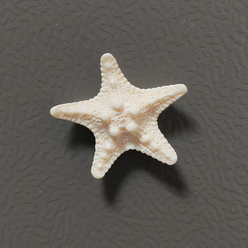 4cm Resin Starfish Fridge Magnet Home Decor Accessory Aquarium Ornament Refrigerator Cute Kitchen Decorations Po Stickers