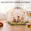 Foldable Baby Playpen, Canopy, Pop-up Tent, 6-Sided, Outdoor, Carry Bag, 150x15x105cm (Green)