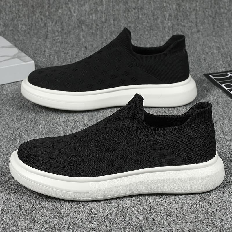 2025 New Large Size Couple Shoes Light Sports and Leisure Shallow Mouth One Pedal Walking Shoes Women's Single Shoes