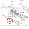 Baificar Brand New  Under Hood Rearward Weatherstrip Seal OEM 86430-C5000 For 2016- Kia Sorento