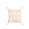 Tassel Cushion Cover 30x50cm /45x45cm Embroidered Throw Pillow Covers Home Decor Car Sofa Pillowcase For Living Room Beige Yellow