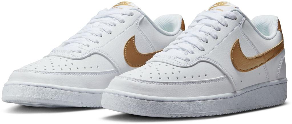 Sneakers Nike Court Vision Low Next Nature Women White/metallic Gold/white