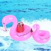 Flamingo Swimming Pool Drink Cup Stand Holder Float Toy Coasters Inflatable Drink Holder For Beverage Bottle Pool Party Kids Toy