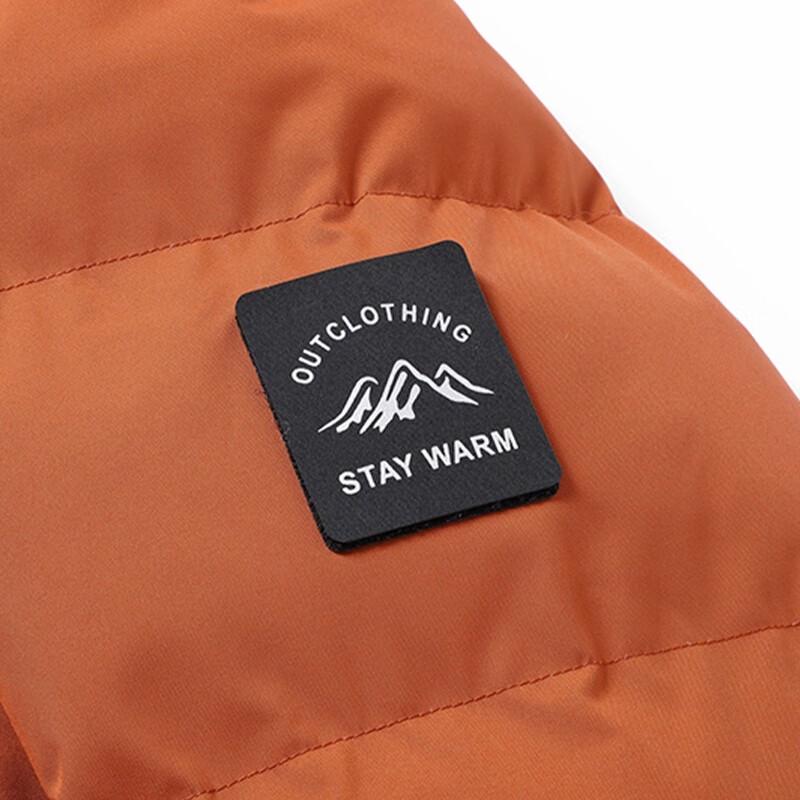 Mao Ren Men's Graphene Thermal Hooded Padded Jacket