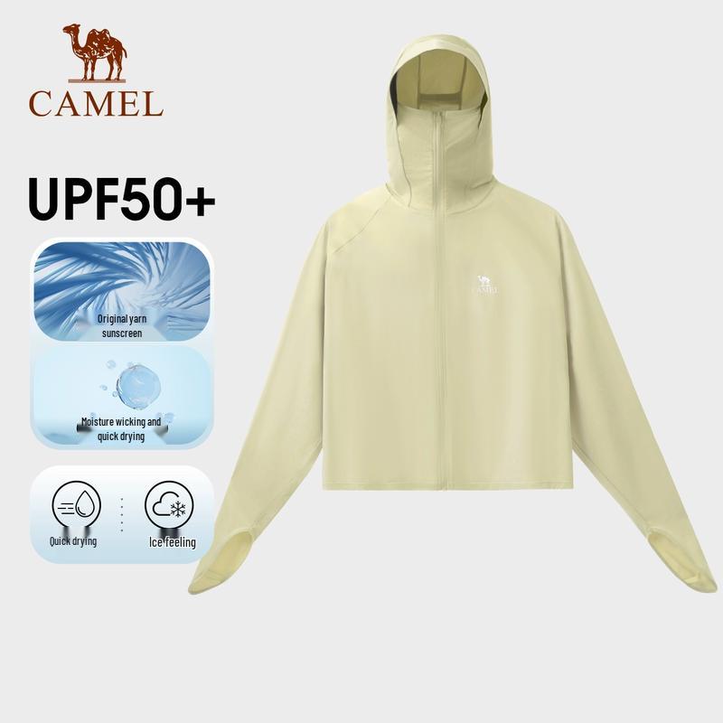 Camel Women's UPF50 Ice-Feel Sun Protection Jacket