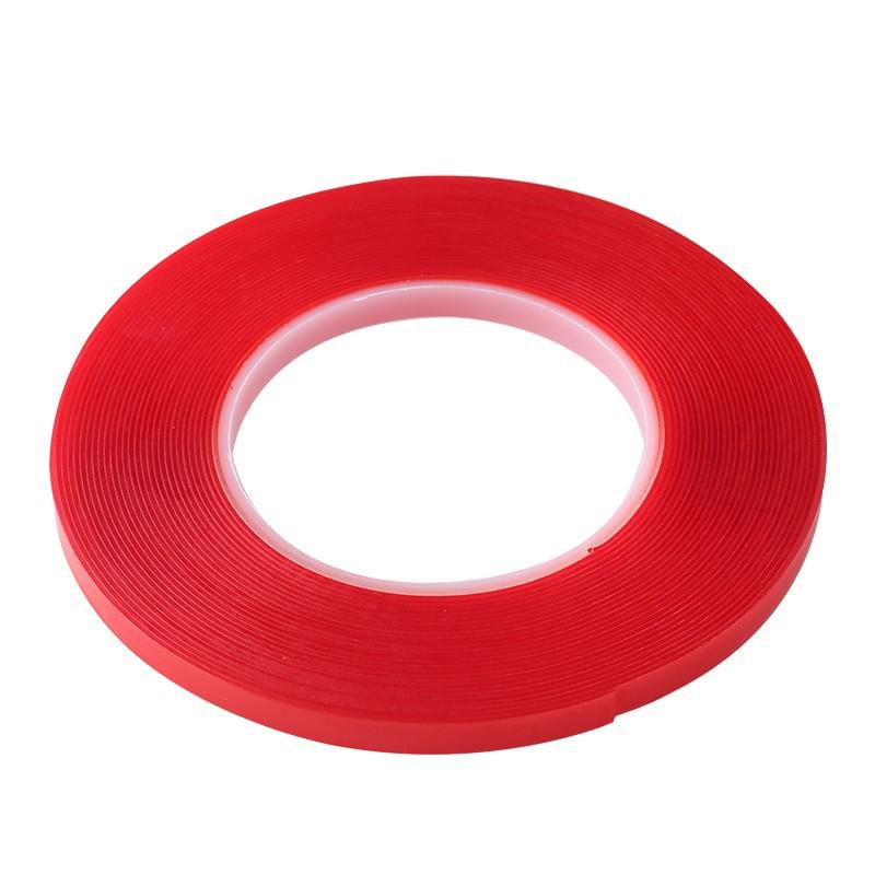 Transparent Traceless Double-Sided Tape for Nail Art: 33m Acrylic Adhesive Strips