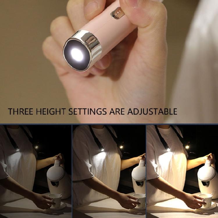 Comfortable Silicone Neck Lamp 3 Lighting Option USB C Fast Charge 2 Hours For Technicians Creators Readers Hiking Use