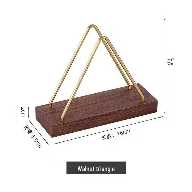 Beech Wood Vertical Tissue & Toothpick Holder for Dining Tables