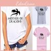 Luxurious Mother Of Dragons Women's T-shirt Inspired By Game Of Thrones Khaleesi Gift Tee