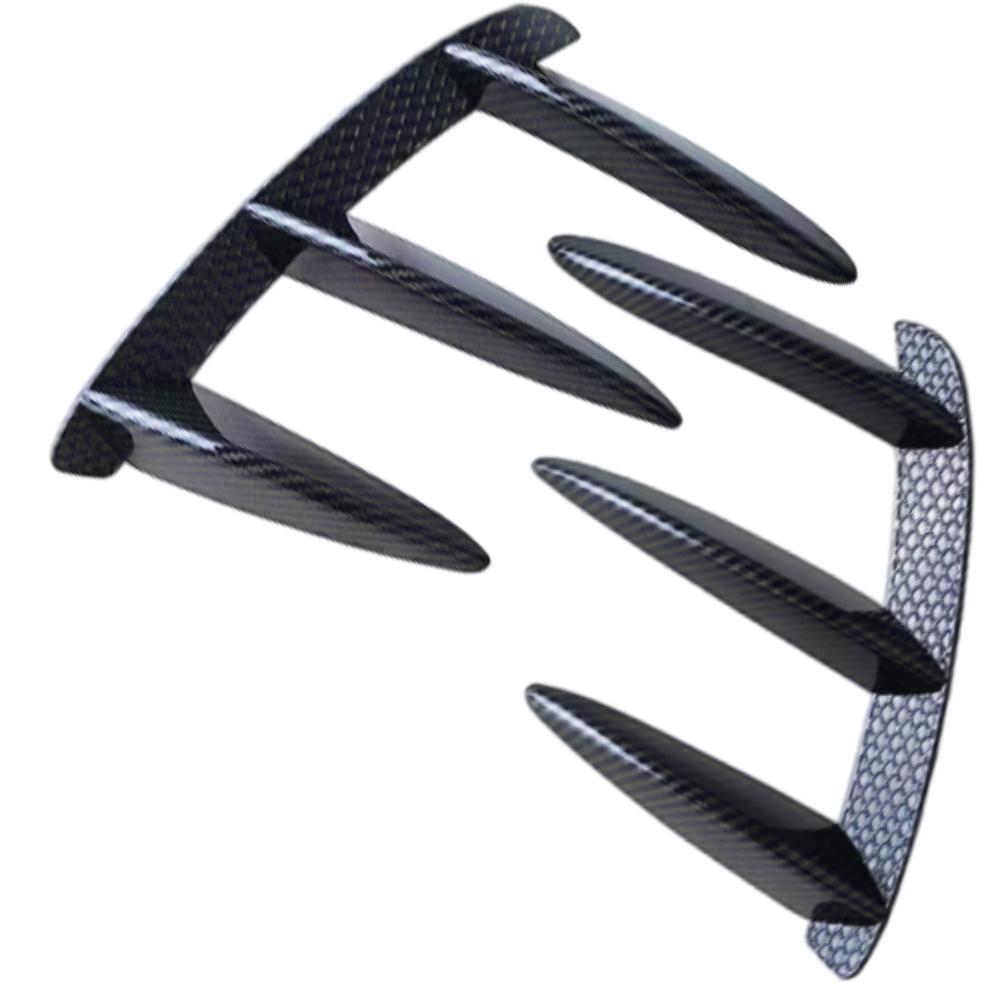 Pair Car Rear Bumper Splitter Spoilers Canard for Mercedes Benz W176 A160 A180 A200 A250 A260 A45 AMG Hatchback 2013-2018