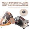 A60ZEU Plug,Belt Sander,Adjustable Speed Electric Knife Sharpener,15Degree Belt Grinder,Power Belt Sander For Woodworking Durabl