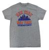 Fifth Sun Mens New York The City So Nice They Named It Twice Gray Shirt New