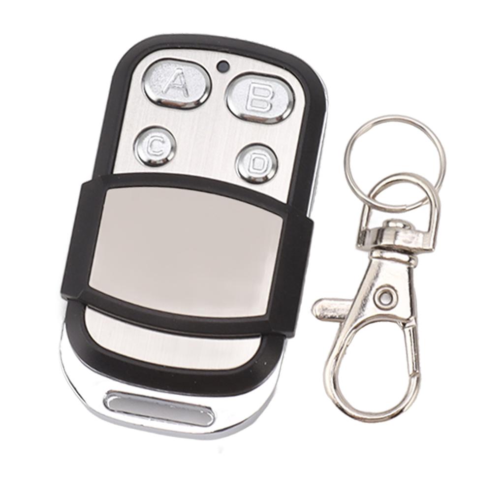 4 Buttons Door Remote Control Wireless Door Opener Transmitter for Garage Security System Built In