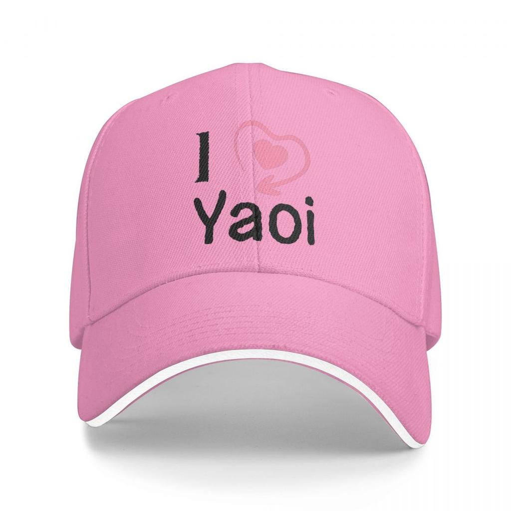 Baseball Caps I Love Yaoi Trending Casquette Unisex Sport Spring Caps