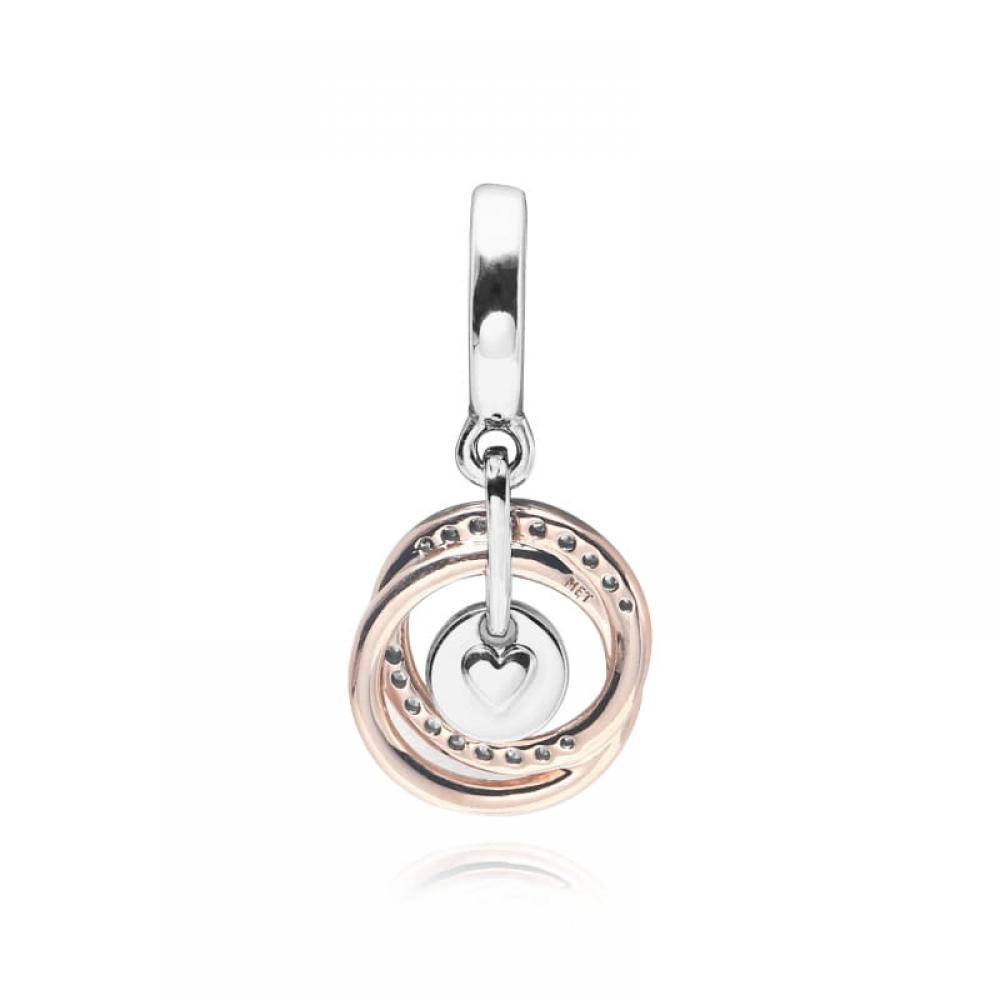 PAndora 780797c01 Family Always Incircled Pendant And Dangle Charm