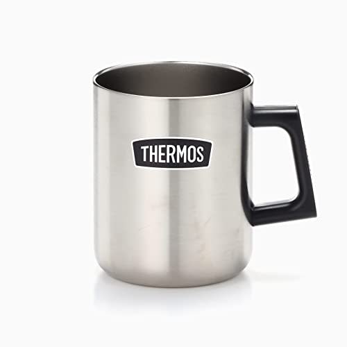 Thermos Outdoor Series Vacuum Insulated Mug, 450ml, Stainless Steel, ROD-007 S